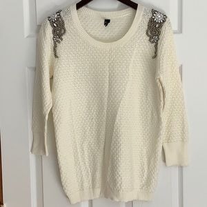 MAURICES jeweled sweater